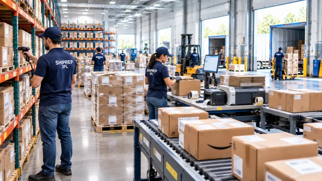 3PL fulfillment services warehouse in Bensalem Pennsylvania