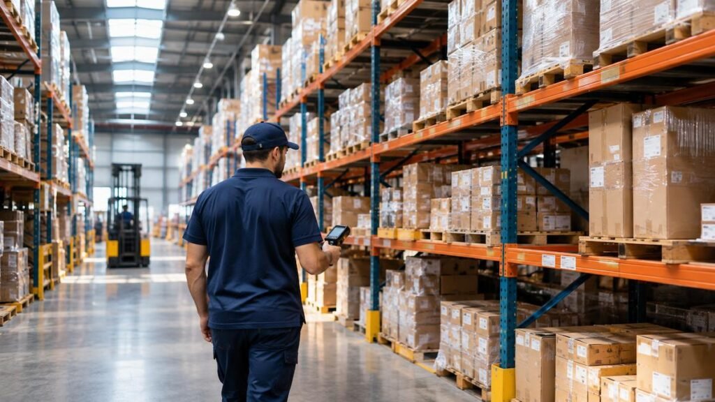3PL logistics company warehouse for ecommerce order fulfillment
